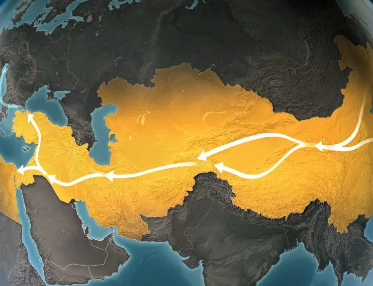 THE NEW SILK ROAD
