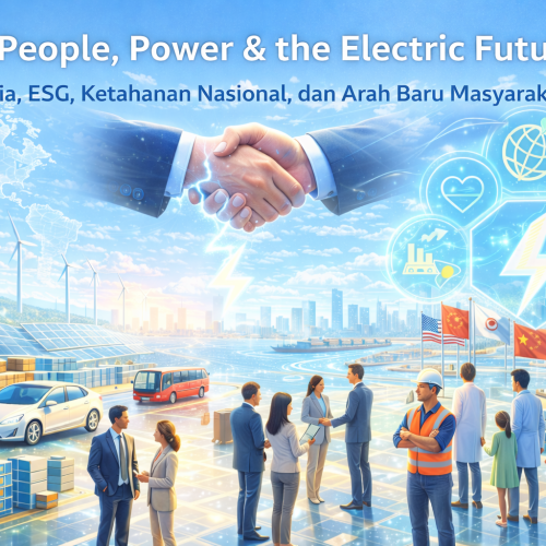 People, Power & the Electric Future, Manusia, ESG, Ketahanan Nasional, dan Arah Baru Masyarakat Global