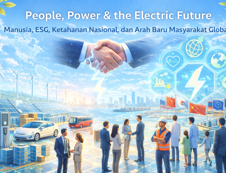 People, Power & the Electric Future, Manusia, ESG, Ketahanan Nasional, dan Arah Baru Masyarakat Global