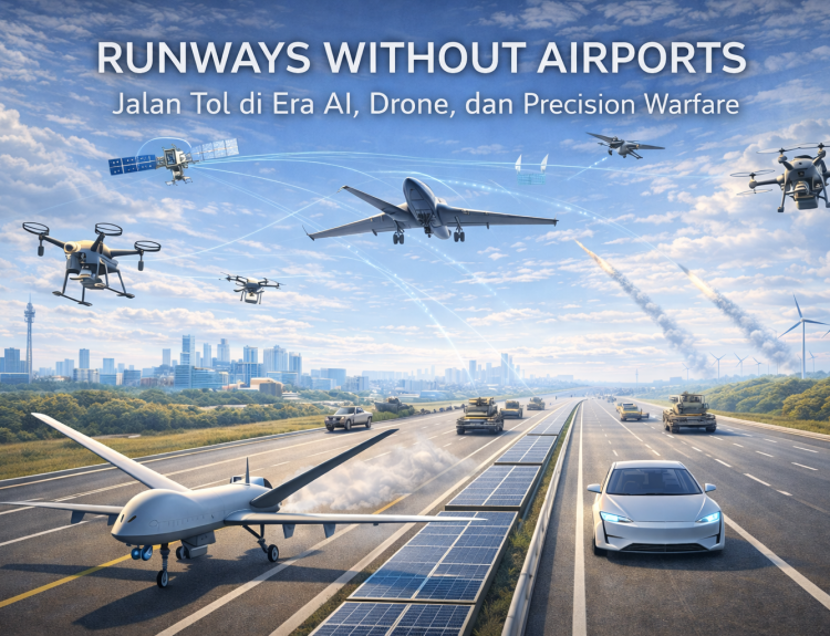Runways Without Airports, Jalan Tol di Era AI, Drone, dan Precision Warfare (Highway of Defence — Part II)