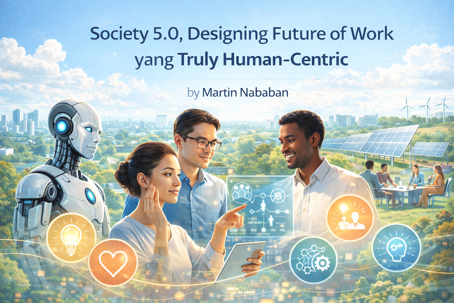 Society 5.0, Designing Future of Work yang Truly Human-Centric