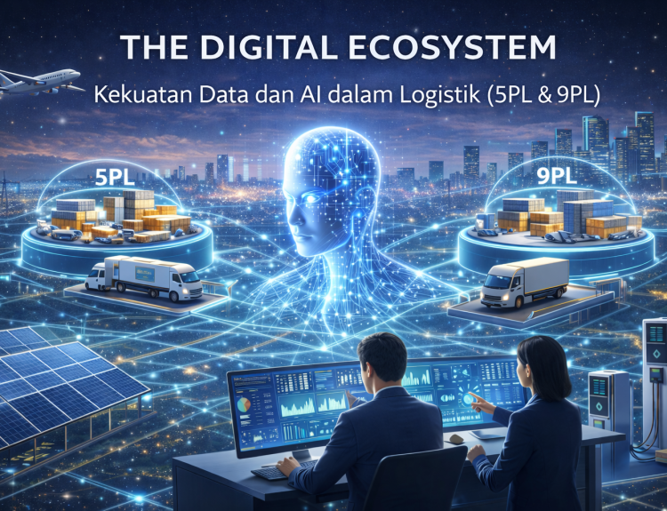 THE DIGITAL ECOSYSTEM, Kekuatan Data dan AI dalam Logistik (5PL & 9PL)