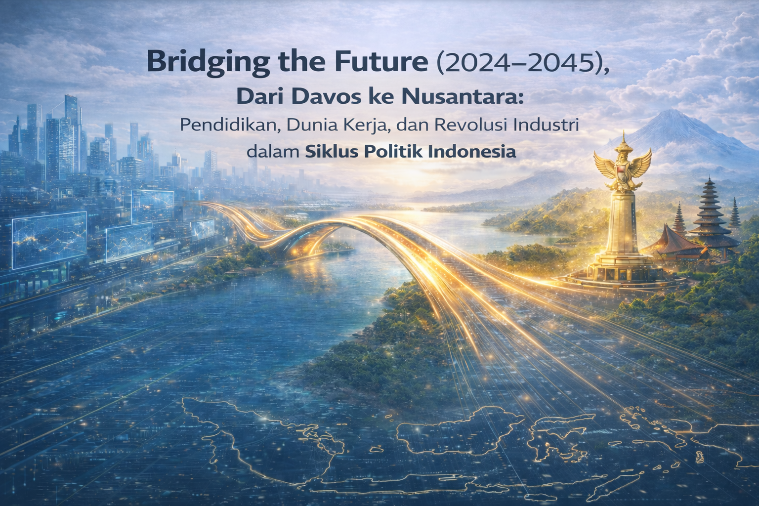 Bridging the Future (2024–2045), Dari Davos ke Nusantara Pendidikan, Dunia Kerja, dan Revolusi Industri dalam Siklus Politik Indonesia
