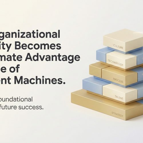 How Organizational Capability Becomes the Ultimate Advantage in an Age of Intelligent Machines