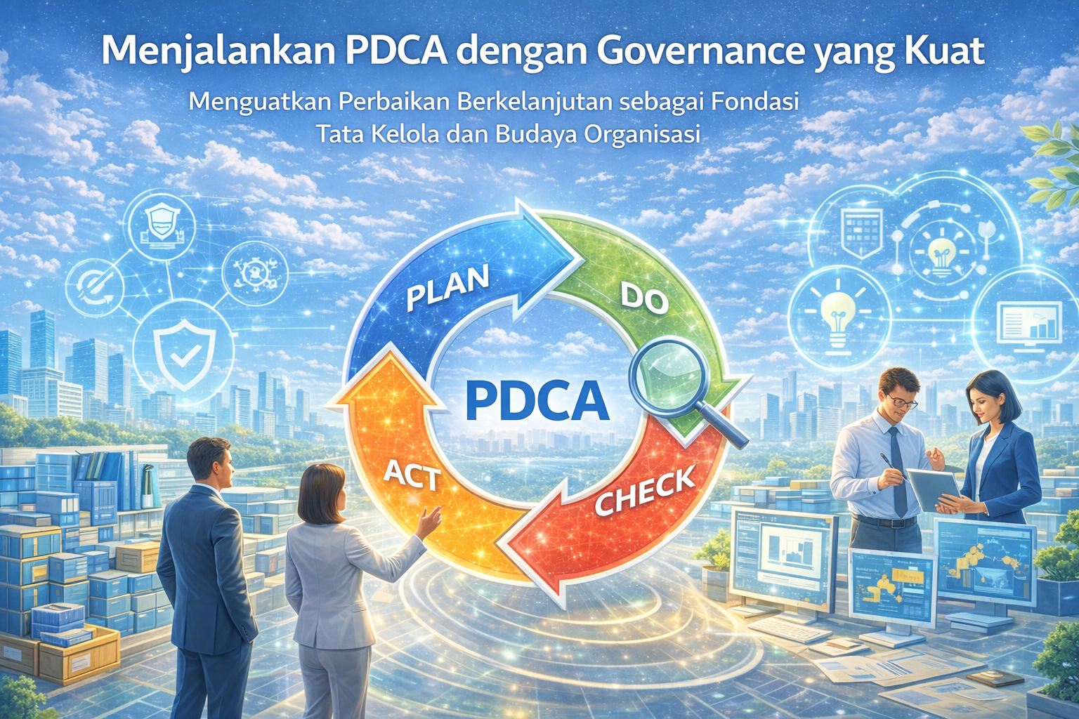Menjalankan PDCA dengan Governance yang Kuat Menguatkan Perbaikan Berkelanjutan sebagai Fondasi Tata Kelola dan Budaya Organisasi