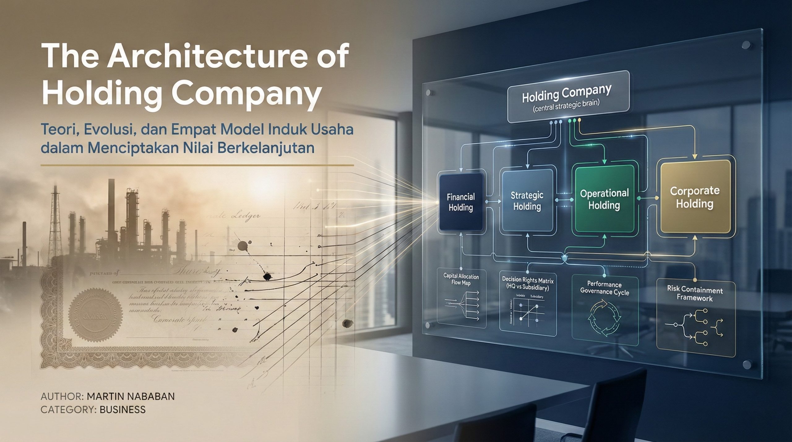 The Architecture of Holding Company