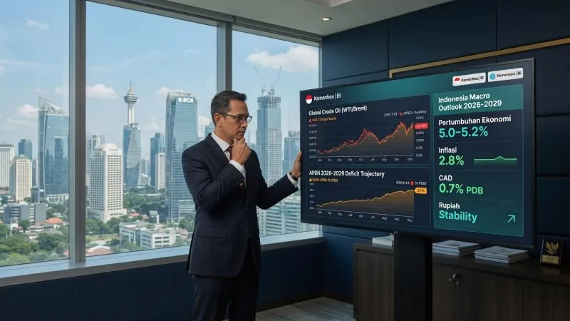 Menjaga Stabilitas di Tengah Tekanan: Peran Harga Minyak dan APBN dalam Arah Ekonomi Indonesia 2026–2029