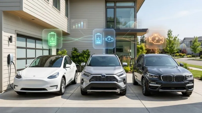 Siapa Pemenang di Garasi Kita? Cerita di Balik Pertempuran EV, Hybrid, dan Mesin Biasa