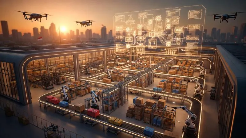 THE GREAT WAREHOUSE TRANSFORMATION: Warehouse & Distribution Indonesia di Era Digital Economy