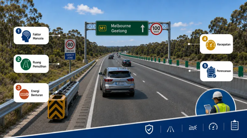 THE SAFE TOLL ROAD BLUEPRINT, Forgiving Infrastructure: Mendesain Jalan Tol yang Toleran terhadap Kesalahan Pengemudi