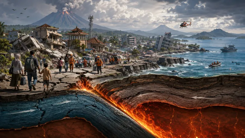 RING OF FIRE DAN BENCANA GEMPA, Belajar Hidup di Atas Bumi yang Terus Bergerak