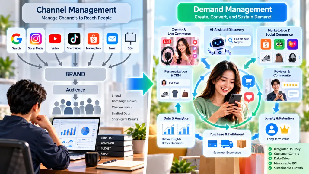 THE DEMAND ENGINE IS BEING REWIRED: