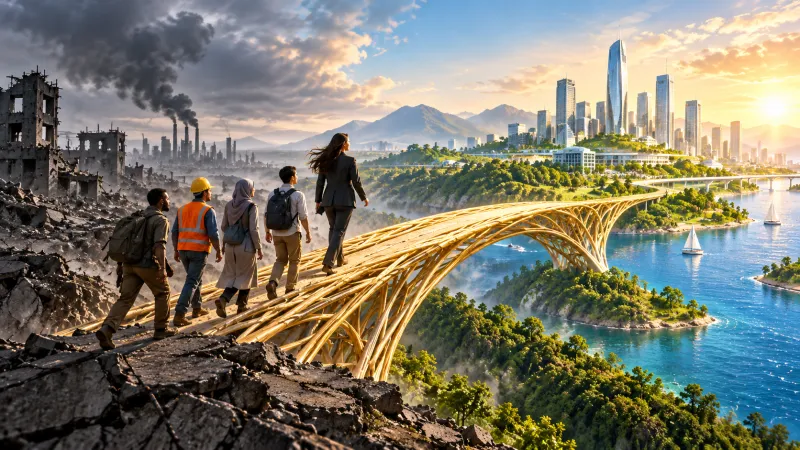 Merajut Masa Depan dari Keterbatasan, Seni Leadership dan Transformation untuk Membangun Masa Depan yang Melampaui Sang Pemimpin