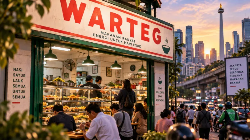 The New Warteg Economy, Transformasi Bisnis Makanan Rakyat dan Evolusi Jaringan Warteg Modern Indonesia