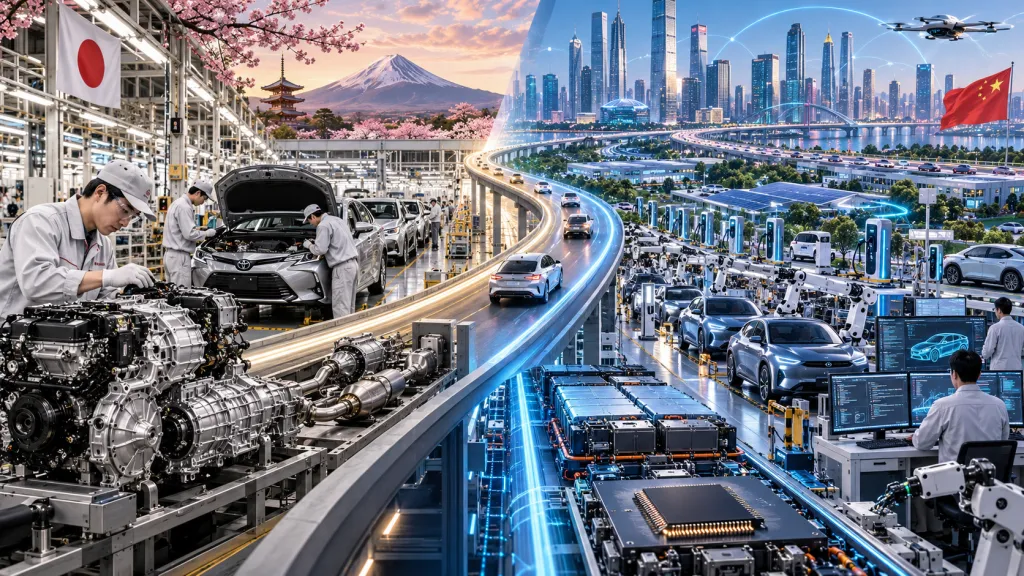 THE GREAT AUTOMOTIVE REVERSAL, How China Changed the Game—and Why Japan Must Reinvent Its Automotive Advantage