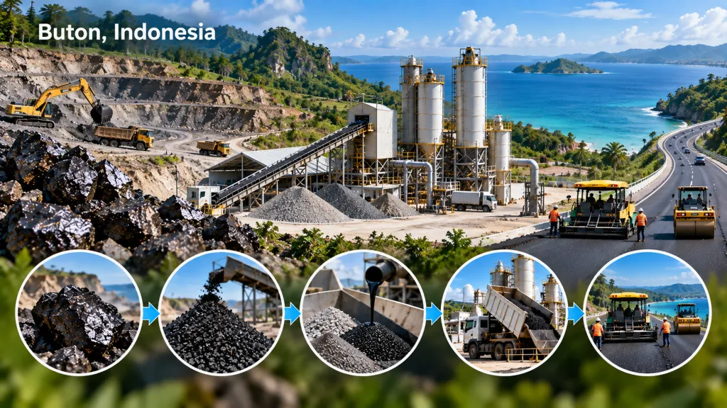 BLACK GOLD BENEATH OUR ROADS, Natural Asphalt, Supply Security, and Indonesia’s Industrial Opportunity