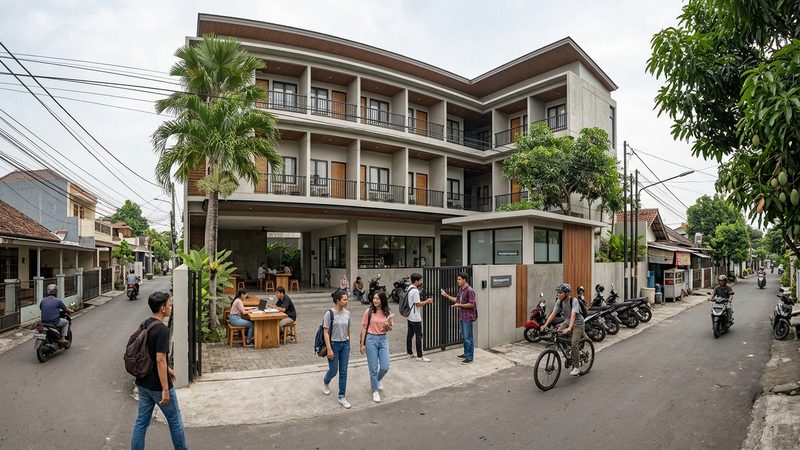 Rethinking Student Living, Membaca Peluang Imbal Hasil, Daya Beli Tenant, Risiko Supply, dan Strategi Investasi Rumah Kost di Depok dan Yogyakarta