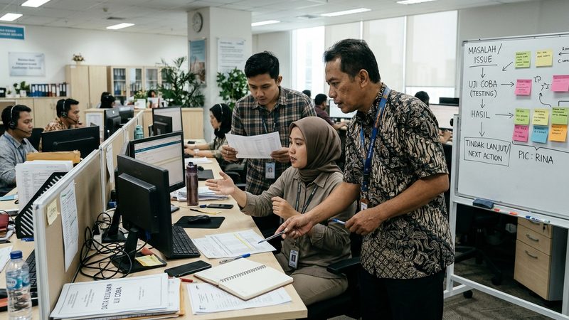 MENEMPA AGILE LEADER BERKELANJUTAN