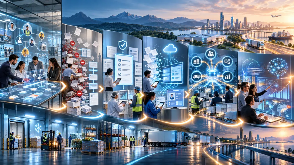 Transformasi digital cold chain cerdas dimulai dari manusia. Pelajari bagaimana HR menjadi fondasi sebelum teknologi diintegrasikan ke seluruh enterprise.