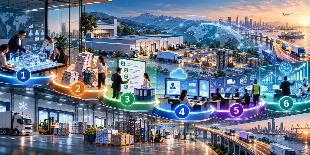 Transformasi digital cold chain cerdas dimulai dari manusia. Pelajari bagaimana HR menjadi fondasi sebelum teknologi diintegrasikan ke seluruh enterprise.
